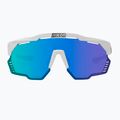 Окуляри велосипедні SCICON Aeroshade Kunken white gloss/scnpp multimirror blue EY31030800 3
