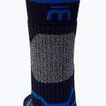 Шкарпетки для трекінгу Mico Medium Weight Trek Crew Extra Dry сині CA03058 3