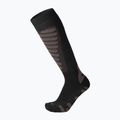 Шкарпетки лижні Mico Heavy Weight Superthermo Primaloft Merino Ski nero grigio