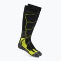 Шкарпетки гірськолижні Mico Medium Weight Superthermo Natural Marino Ski nero/giallo fluo