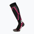 Шкарпетки лижні дитячі Mico Medium Weight Warm Control Ski nero/fucsia