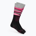 Шкарпетки гірськолижні жіночі Mico Light Weight Superthermo Natural Merino Ski nero/fucsia fluo