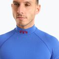 Термокофта чоловіча Mico M1 Mock Neck синя IN07021 3