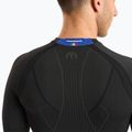 Чоловіча термоактивна кофта Mico Odor Zero Round Neck nero 3