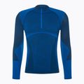 Чоловіча термоактивна кофта Mico Warm Control Zip Neck piombo