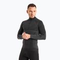 Чоловіча термоактивна кофта Mico Warm Control Zip Neck nero