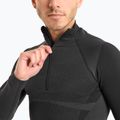 Чоловіча термоактивна кофта Mico Warm Control Zip Neck nero 3