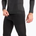 Чоловіча термоактивна кофта Mico Warm Control Zip Neck nero 5