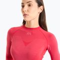 Жіноча термоактивна кофта Mico Warm Control Round Neck fragola 3