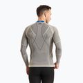 Чоловіча термоактивна кофта Mico Odor Zero Round Neck grigio 2