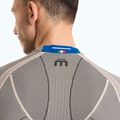 Чоловіча термоактивна кофта Mico Odor Zero Round Neck grigio 3