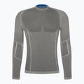 Чоловіча термоактивна кофта Mico Odor Zero Round Neck grigio 6