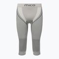Термоштани чоловічі Mico Odor Zero Ionic+ 3/4 сірі CM01454