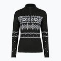 Кофта термічна жіноча Newland Groenlandia Half Zip black/white