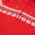 Кофта термічна жіноча Newland Hilde Half Zip red/white 3