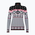 Кофта термічна жіноча Newland Kristel Half Zip black/white