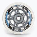 Колеса для роликових ковзанів з підшипниками FILA Wheels ABEC 5 72mm/82A 8 шт. white