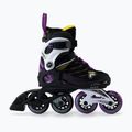 Роликові ковзани дитячі FILA Wizy G black/yellow magenta 2