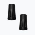 Náhradné kryty na palice nordic walking GABEL Rubber Top Protector 5/34 2 ks čierne