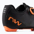 Веловзуття MTB чоловіче Northwave Razer 2 графітно-помаранчеве 80222013 10