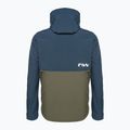 Чоловіча велосипедна куртка Northwave Easy Out Softshell темно-синій/лісовий зелений 2