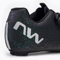 Кросівки велосипедні шосе чоловічі Northwave Revolution 3 Freedom black/iridescent 9