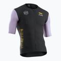 Чоловіча велофутболка Northwave Extreme Evo чорно-бузкова