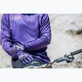 Лонгслів велосипедний чоловічий Northwave Edge 2 dark purple/orange 5