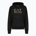 Кофта чоловіча EA7 Emporio Armani Train Visibility Hoodie black / gold
