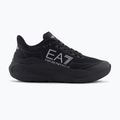 Кросівки EA7 Emporio Armani Wave Cracking full black / silver 8
