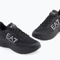 Кросівки EA7 Emporio Armani Wave Cracking full black / silver 13
