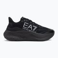 Кросівки EA7 Emporio Armani Wave Cracking full black / silver 2