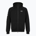 Кофта чоловіча Emporio Armani EA7 Train Logo Series Extended Logo Hoodie Fz black / white