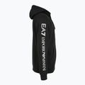 Кофта чоловіча Emporio Armani EA7 Train Logo Series Extended Logo Hoodie Fz black / white 3