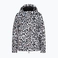 Куртка гірськолижна жіноча EA7 Emporio Armani Ski Kitzbuhel Softshell fancy white animalier