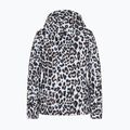 Куртка гірськолижна жіноча EA7 Emporio Armani Ski Kitzbuhel Softshell fancy white animalier 2
