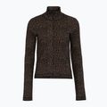 Комплект термобілизни жіночий EA7 Emporio Armani Ski Jacquard Knitted fancy brown animal print 3