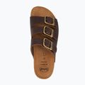 Жіночі шльопанці Scholl Rio Wedge Ad Med dark brown 3