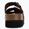 Жіночі шльопанці Scholl Rio Wedge Ad Med dark brown 6