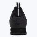 Кросівки EA7 Emporio Armani Black & White Carbon triple black / silver logo 6