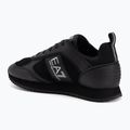 Кросівки EA7 Emporio Armani Black & White Suede triple black micropunch 3