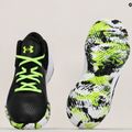 Кросівки для баскетболу чоловічі Under Armour Jet '21 black/white/lime surge 11