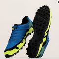 Кросівки для бігу чоловічі Inov-8 Mudclaw 300 блакитно-жовті 000770-BLYW 19