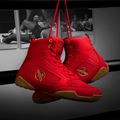 Кросівки боксерські чоловічі Hayabusa Pro Boxing black red 8