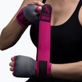 Гелеві рукавички Hayabusa Quick Gel Hand Wraps сірі/рожеві внутрішні 5