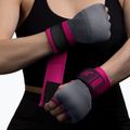 Гелеві рукавички Hayabusa Quick Gel Hand Wraps сірі/рожеві внутрішні 6