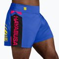 Шорти для тренувань чоловічі Hayabusa Icon Kickboxing blue/yellow 2