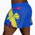 Шорти для тренувань чоловічі Hayabusa Icon Kickboxing blue/yellow 3