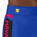Шорти для тренувань чоловічі Hayabusa Icon Kickboxing blue/yellow 6