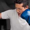 Боксерські рукавички Hayabusa E1 Boxing blue/black 14